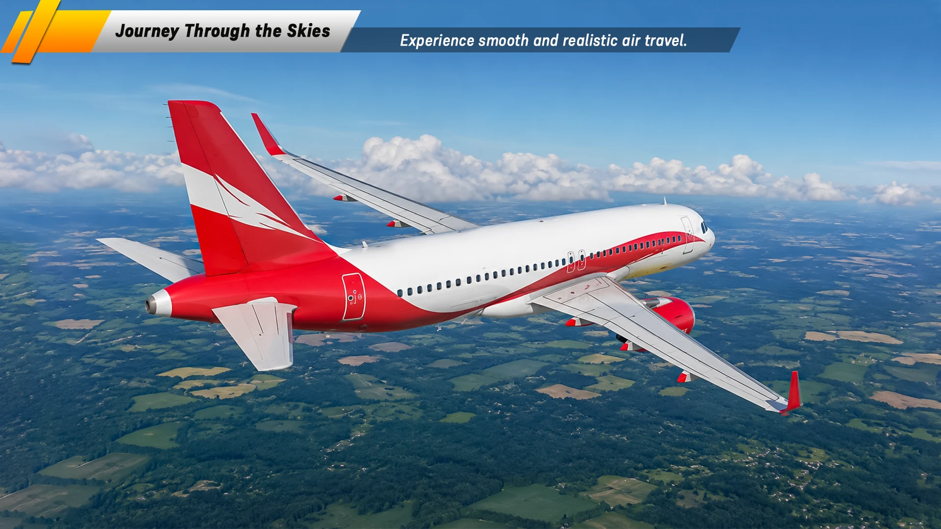 Turbo Flight Airplane Game 3D screenshot